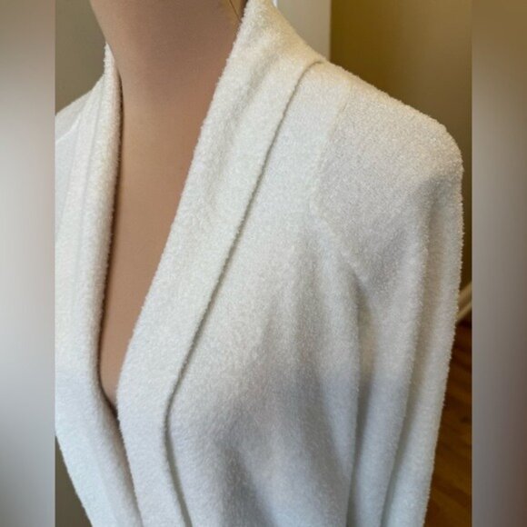 Barefoot Dreams Cardigan Sweater Sea Salt Indigo Cozychic Lite Women’s Size 1X - Picture 6 of 12